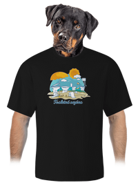 unisex tričko oversized