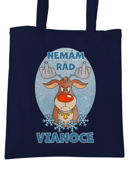 Nemám rád Vianoce taška French Navy