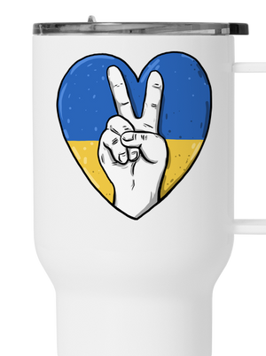 Ukrajina - Mier termohrnček White