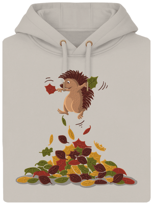 Radosť z lístia unisex mikina premium Pastel Macchiato