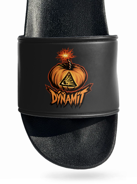 Dýňamit šľapky Black