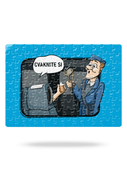 Cvaknite si puzzle White