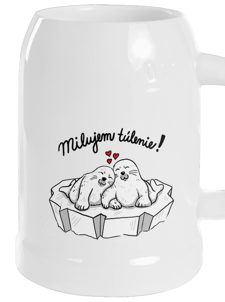 Milujem túlenie polliter White