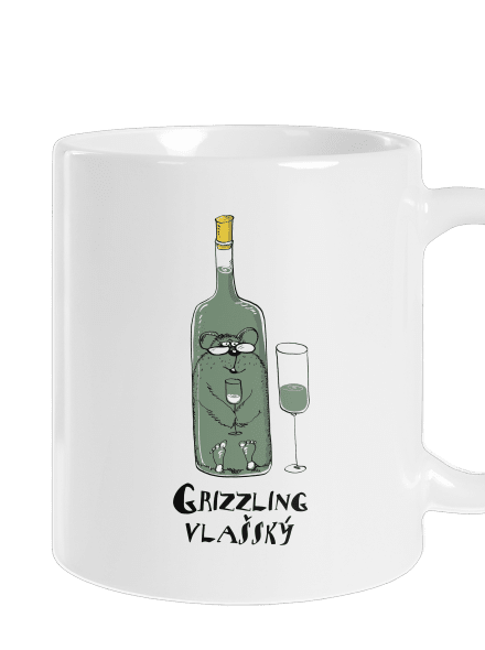 Grizzling Vlašský klasický hrnček White