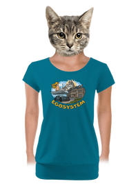 dámske tričko s lemom