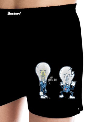 Prdlá pánske trenky Black