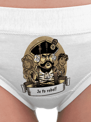 B14: S čerty nejsou žerty dámske nohavičky White