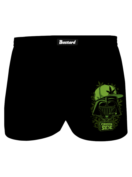 Green Side pánske trenky Black