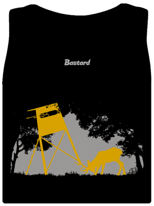 Lesná harmónia dámske tielko klasické Black