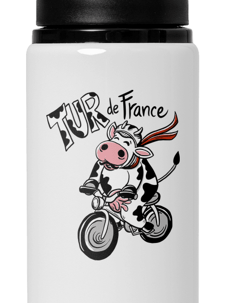 Tur de France flaša na vodu White