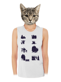 dámske tielko voľné