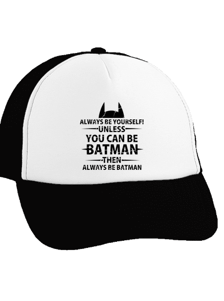 Batman šiltovka truckerka Black cap