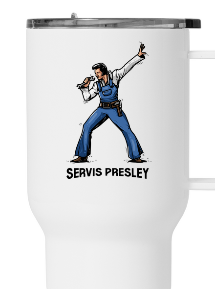 Servis Presley termohrnček White