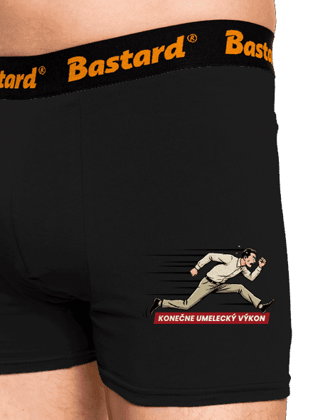 Umelecký výkon boxerky Black