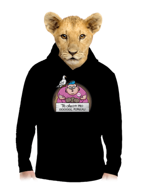 detská mikina klokanka