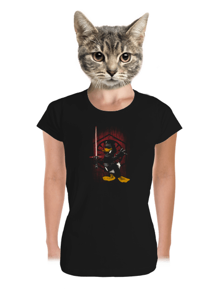 Kylo Duck dámske tričko prémium Black