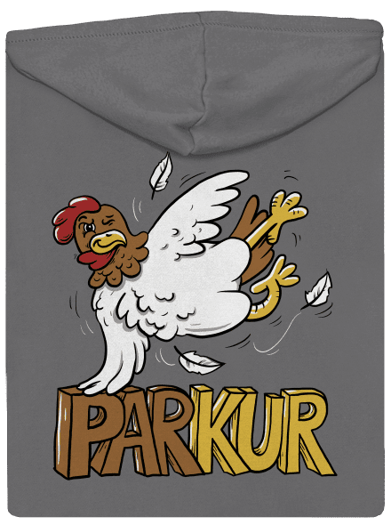 Parkur dámska mikina na zips Steel Gray