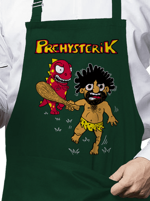 Prehysterik zástera Bottle Green