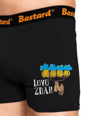 Lovu zdar boxerky Black