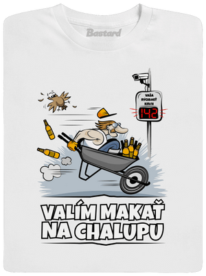 Valím na chalupu pánske dlhý rukáv White