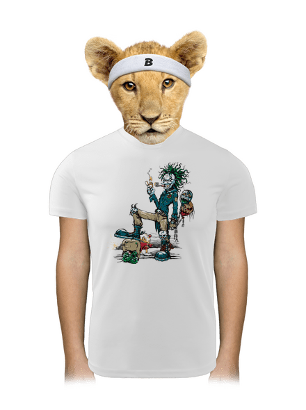 Evil Clown detské športové tričko White