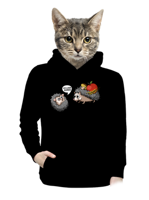 dámska mikina klokanka