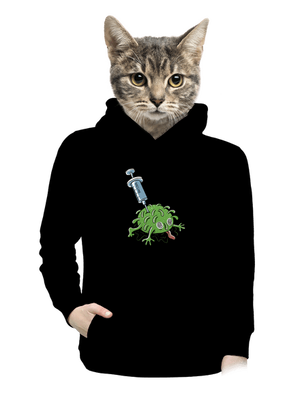 dámska mikina klokanka