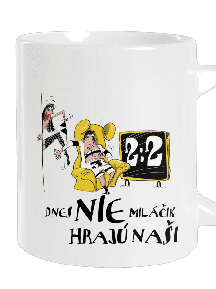 Hrajú naši veľký hrnček White