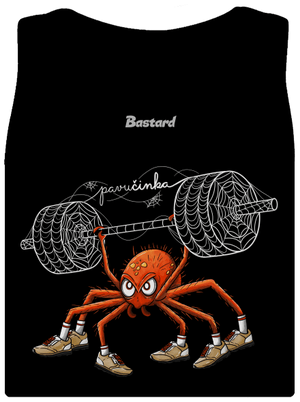 Pavučinka dámske tielko klasické Black