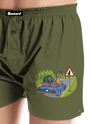 Poľovník pánske trenky Khaki