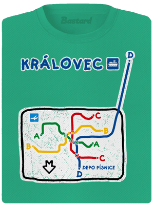 Metro Královec dámske športové tričko Mint Mal