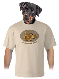 unisex tričko oversized