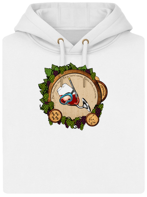 Vínny horoskop: Vodnár unisex mikina premium Snowwhite