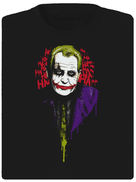 Zeman Joker dámske športové tričko Black