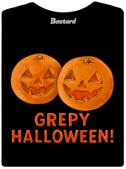 Grepy Halloween dámske tričko Black