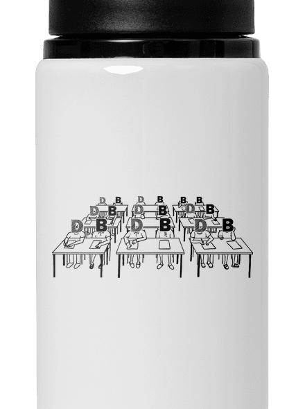 Cimrman: Debil, blbeček flaša na vodu White