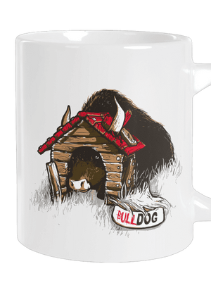 Bulldog veľký hrnček White