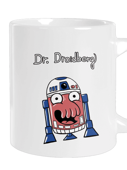 Dr. Droidberg veľký hrnček White