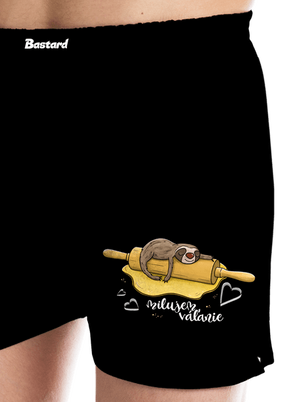 Milujem váľanie pánske trenky Black