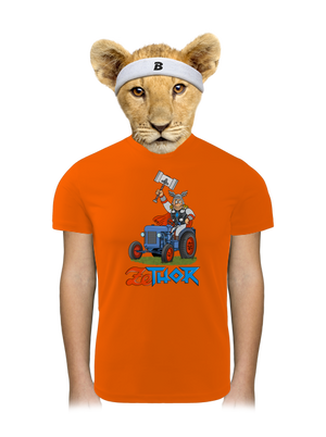 ZeThor detské športové tričko Neon Orange