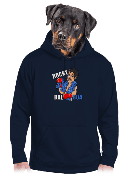 Rocky Bal boa pánska mikina klokanka Navy