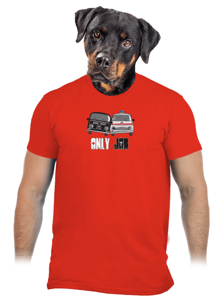 Konkurencia pánske tričko Fiery Red