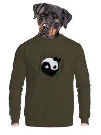 unisex mikina bez kapucne