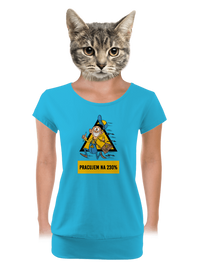 dámske tričko s lemom