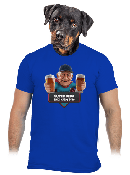Super dedo pánske tričko Royal Blue