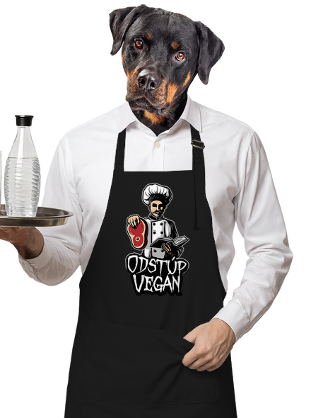 Odstup vegane zástera Black
