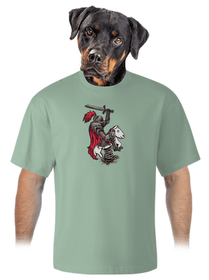 Rytier unisex tričko oversized Sage