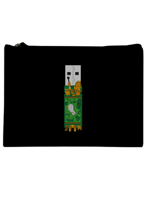 USB city taštička Black