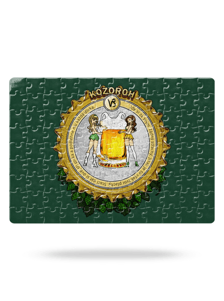 Pivný horoskop: Kozorožec puzzle White