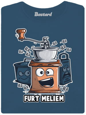 Mlynček dámske tričko prémium Petrol Blue